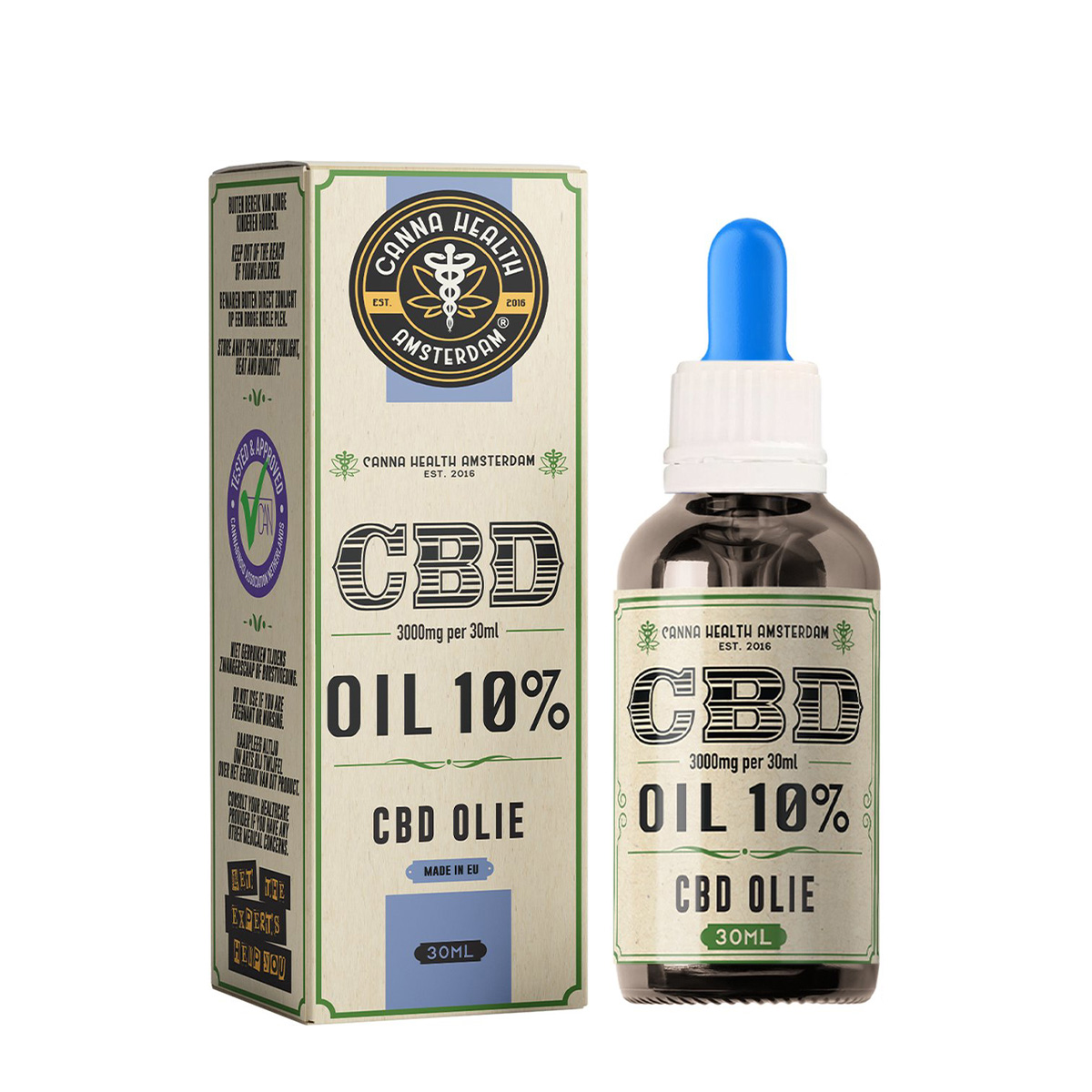 10percent 10% CBD Oil - Canna Health Amsterdam