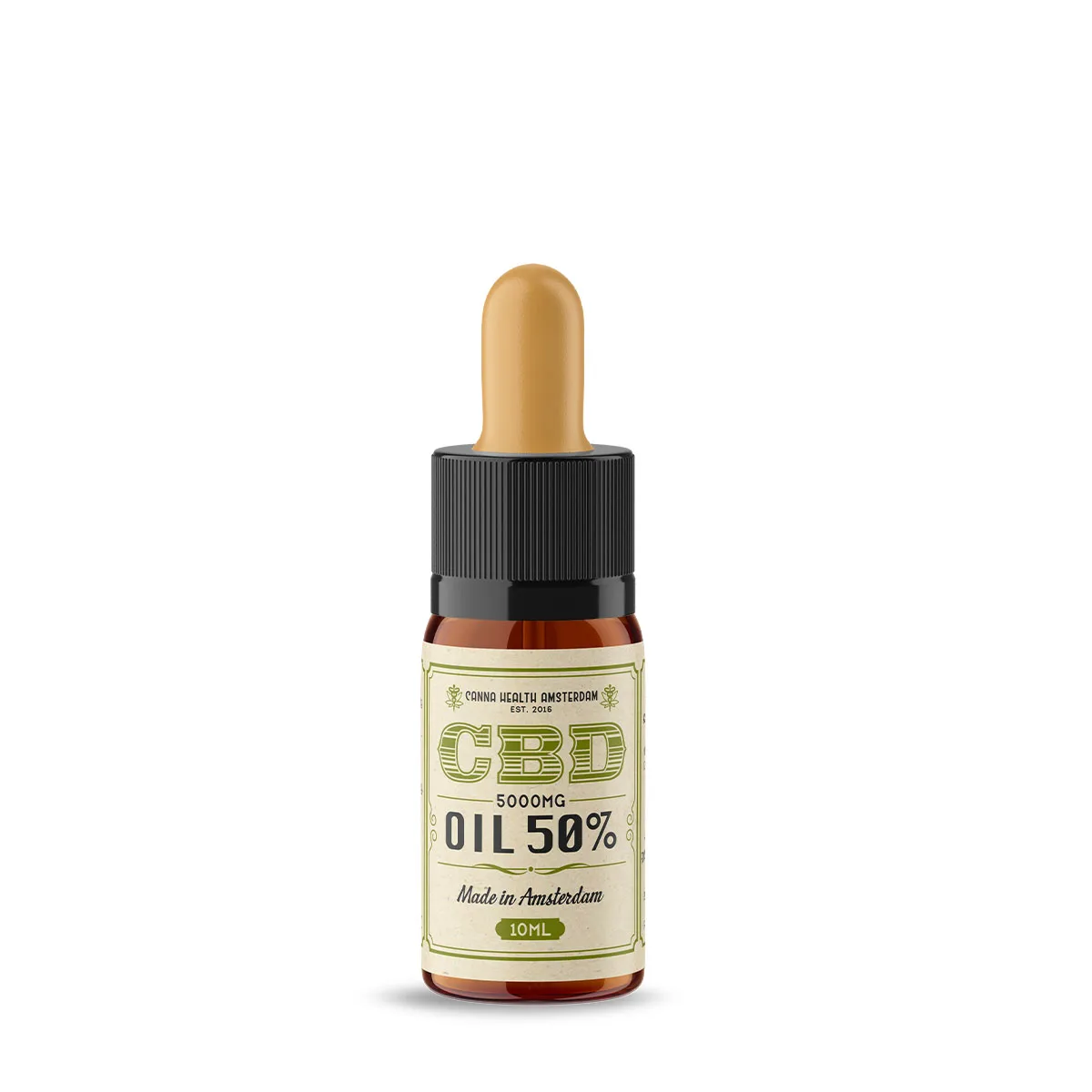 50% CBD Isolate 10ml - Canna Health Amsterdam 50% CBD Oil - 5000 mg - 10ml – Bild 1