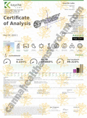 HHC LOLLIPOP - Lutscher: mit Kaugummigeschmack - 50 mg HHC – Bild 3