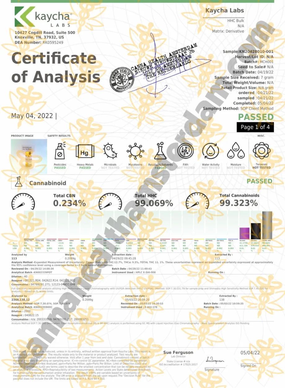 HHC LOLLIPOP - Lutscher: mit Kaugummigeschmack - 50 mg HHC – Bild 3