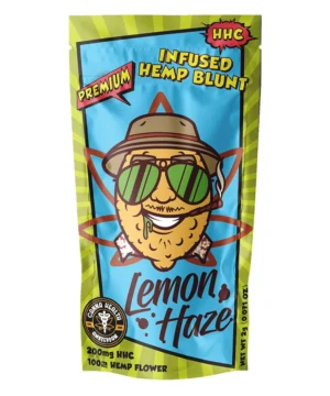 PREMIUM HHC INFUSED HEMP BLUNT: Lemon Haze - 200 mg HHC