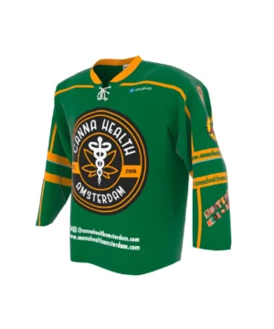 Canna Health Amsterdam Offizielles Eishockeytrikot - Ausgabe 2016-2021 – Bild 5