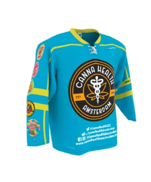 Canna Health Amsterdam Offizielles Eishockeytrikot - Ausgabe 2022 – Bild 2