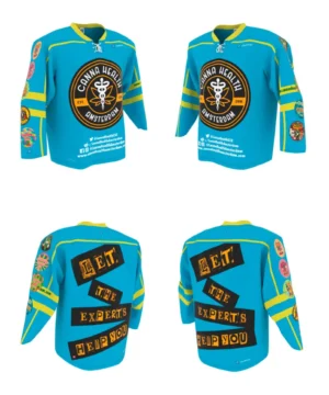 Canna Health Amsterdam Offizielles Eishockeytrikot - Ausgabe 2022