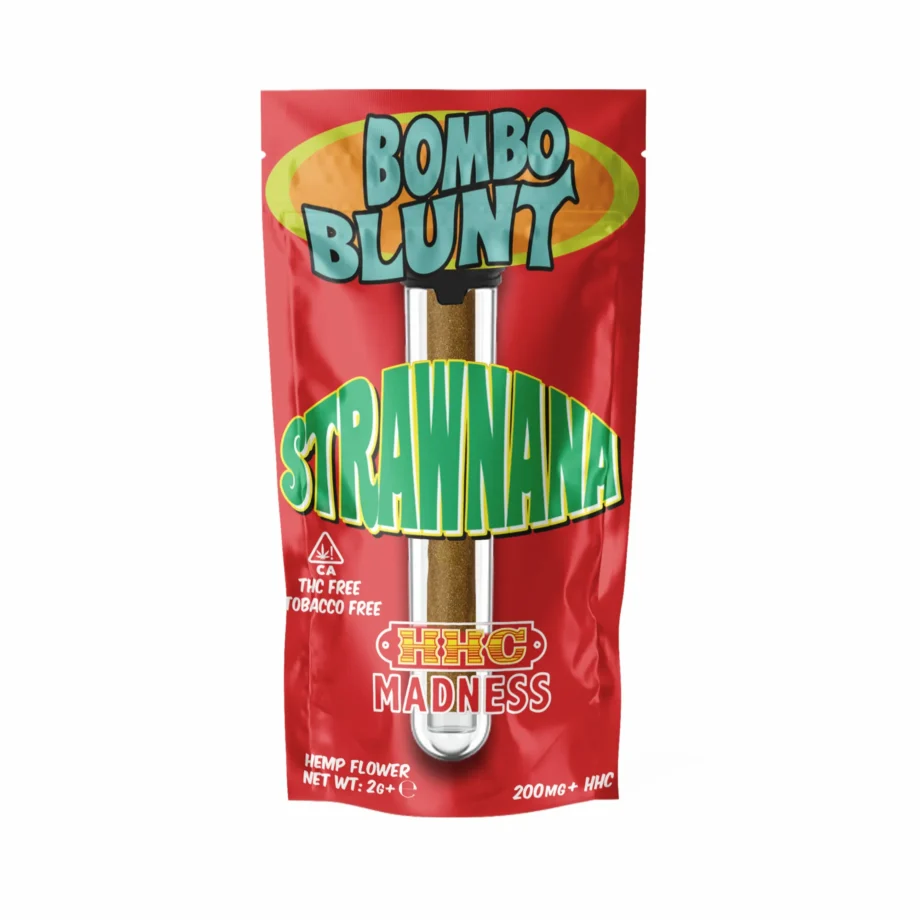 HHC Madness Bomboblunt – Strawnana - 200mg HHC – Bild 1