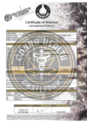 Get Beezy Strawberry Diesel - COA