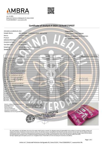 Hearts coa - HHC - Canna Health Amsterdam