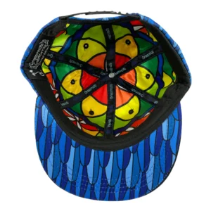 Blue Gold Macaw Federn Snapback-Mütze – Bild 5