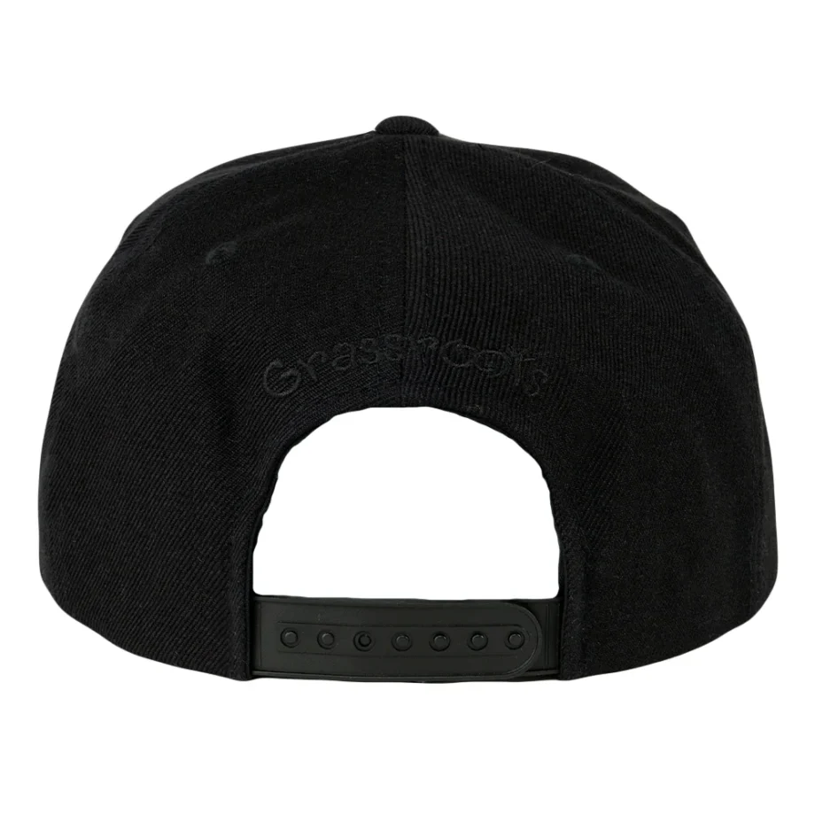 GPaw Tie Dye Schwarze Snapback-Mütze – Bild 6