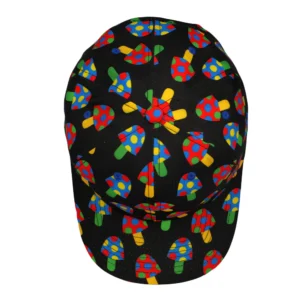 FAB Shrooms Schwarze Dad-Mütze – Bild 4