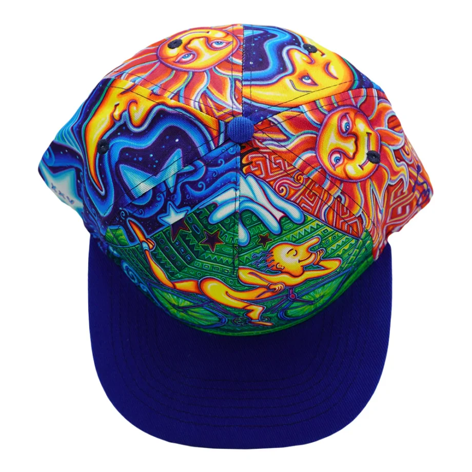 John Speaker Bicycle Day Allover Snapback-Mütze – Bild 4