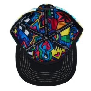 FAB Shapes Tie Dye Snapback-Mütze – Bild 2