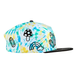FAB Shapes Tie Dye Snapback-Mütze – Bild 5