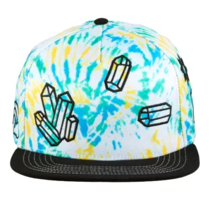 FAB Shapes Tie Dye Snapback-Mütze – Bild 3