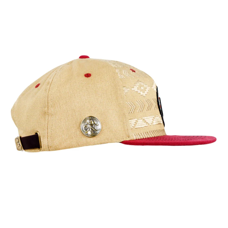 Mountain Division Cortez Beiger Strapback Mütze – Bild 5