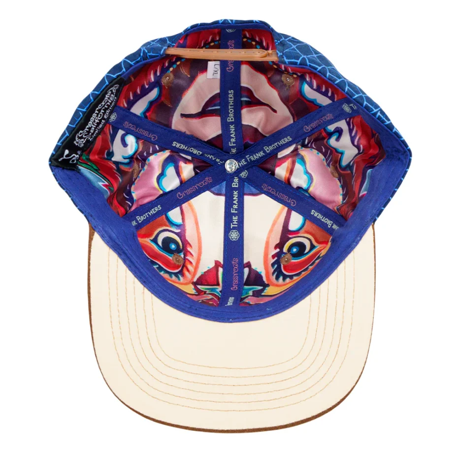Frank Brothers Brother Bear Blaue Snapback-Mütze – Bild 2