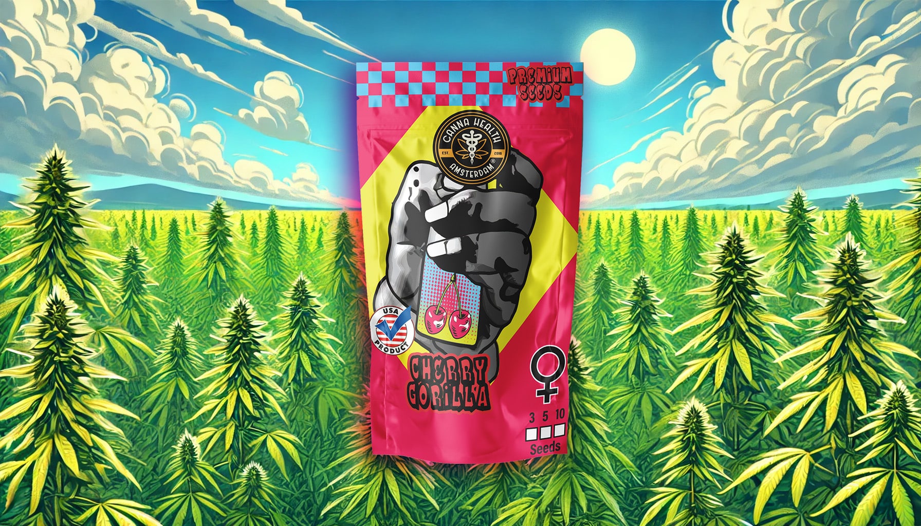Cherry Gorilla cannabis seeds