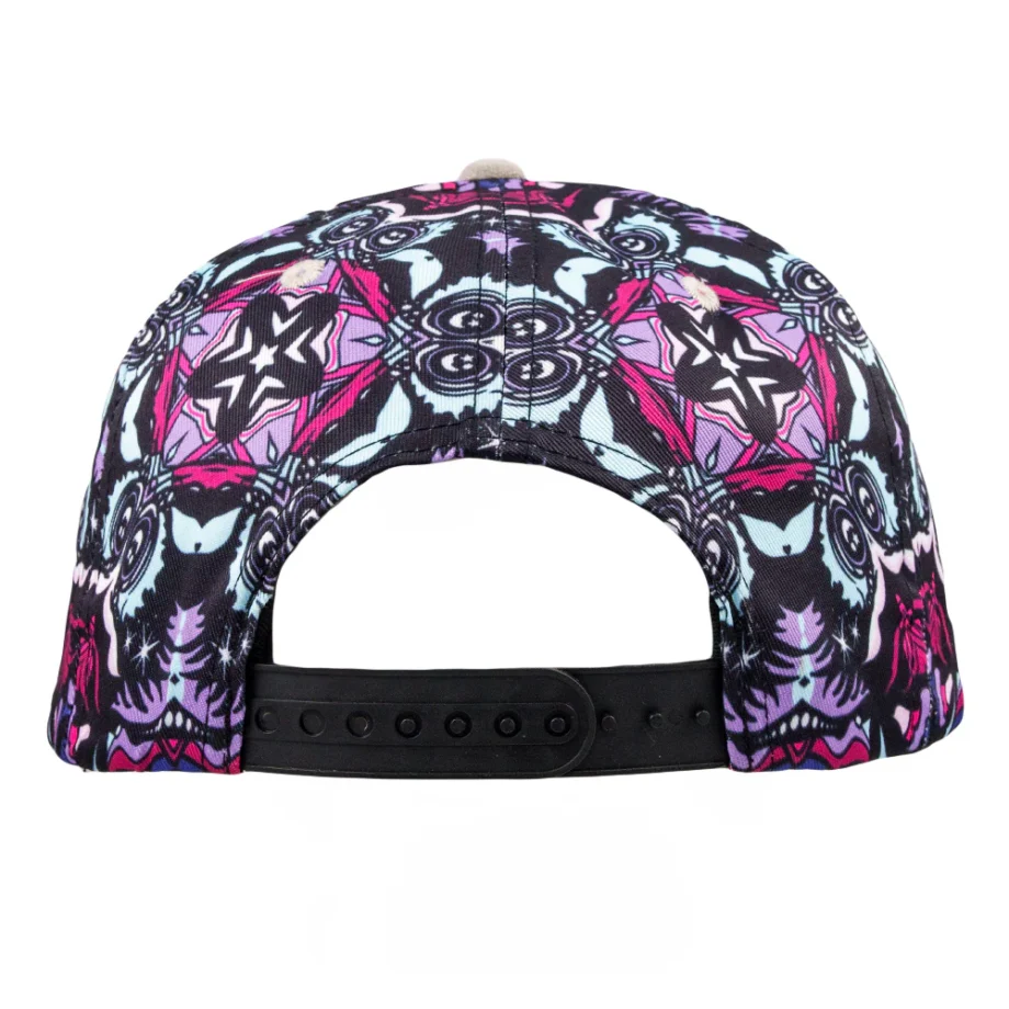 Ellie Paisley Bear Floral Snapback Hat – Bild 3