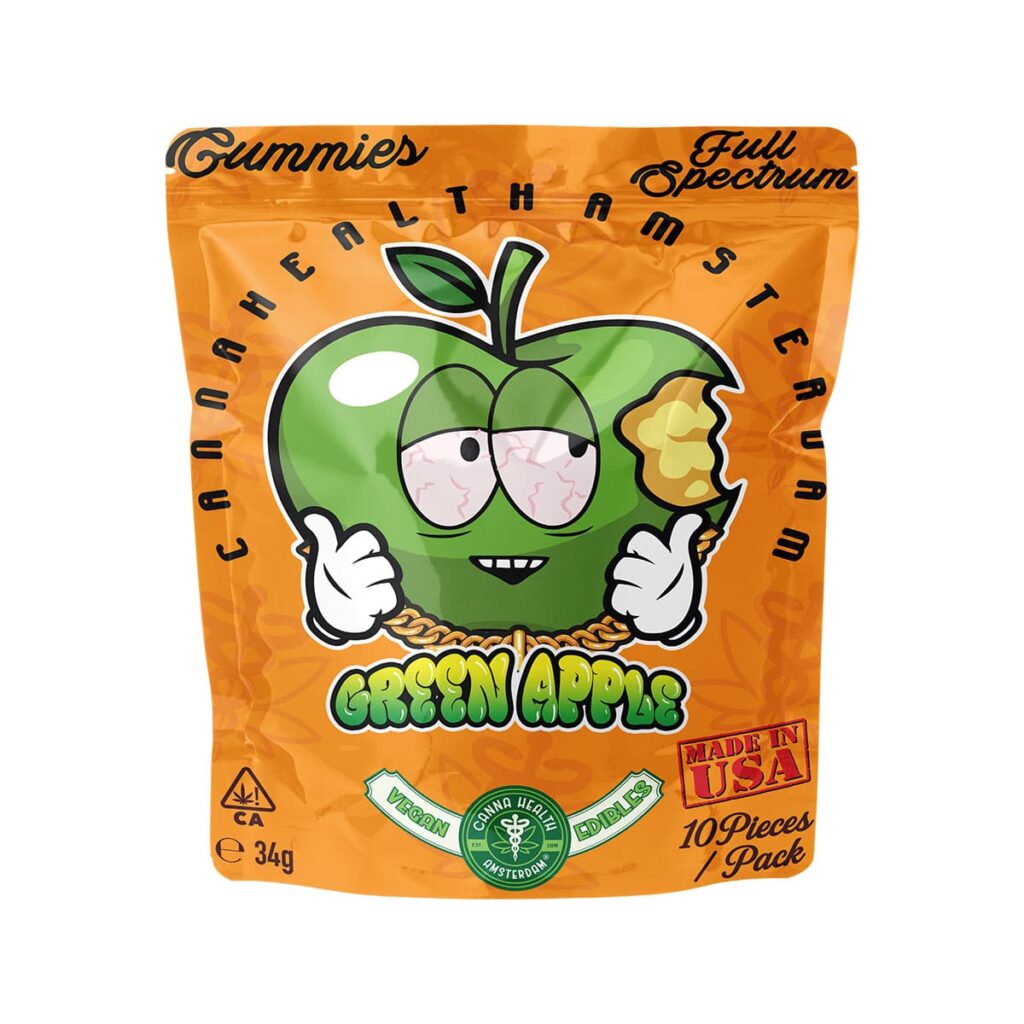 Green Apple THC Gummies