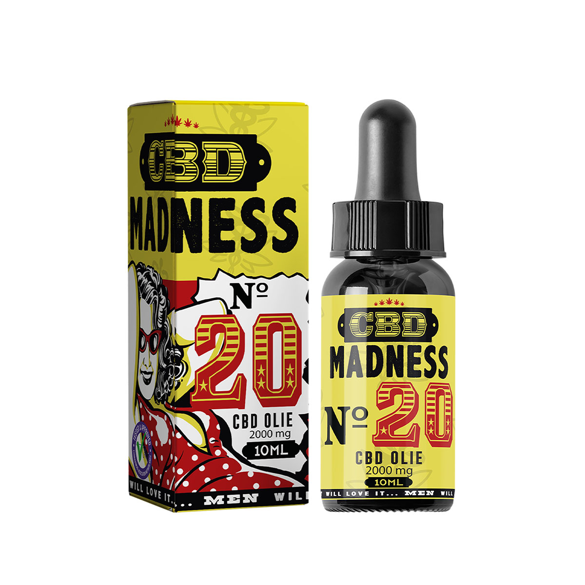 CBD Madness Oil No. 20 – 2000mg CBD (20%) | 10ml CBD Madness Oil No. 20 – 2000mg CBD (20%) | 10ml