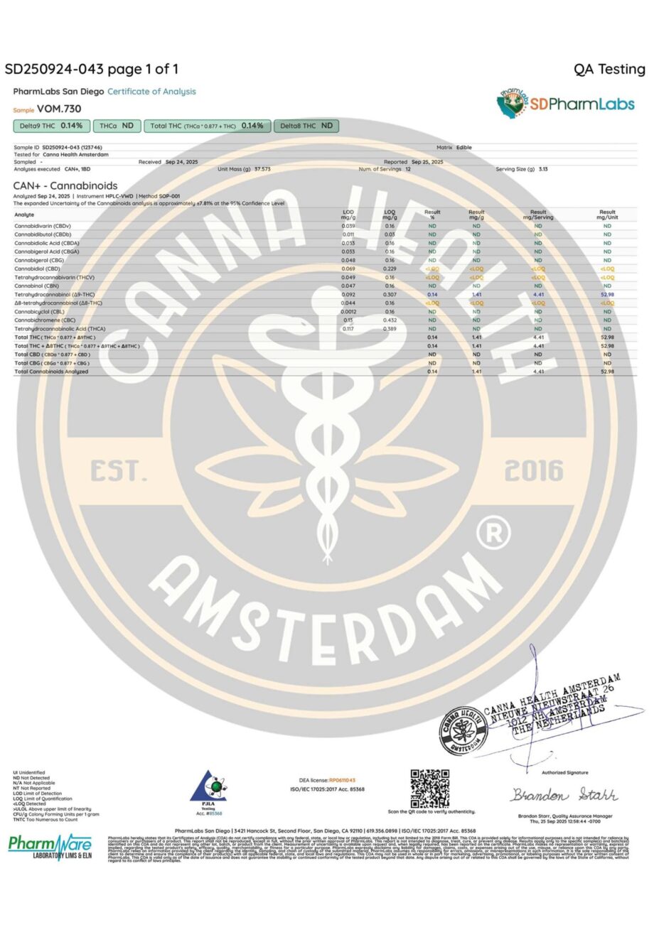 VEGAN GUMMY: GRÜNER APFEL - Vollspektrum 50 mg – Bild 2