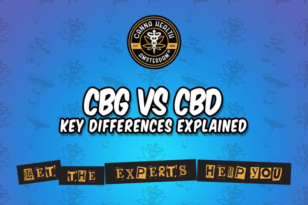 CBG vs CBD — Key Differences Explained