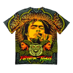 PETER TOSH POSTER PRINT T SHIRT – Bild 3
