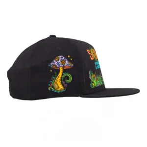 Solshine Reverie Black Snapback Hat – Bild 5