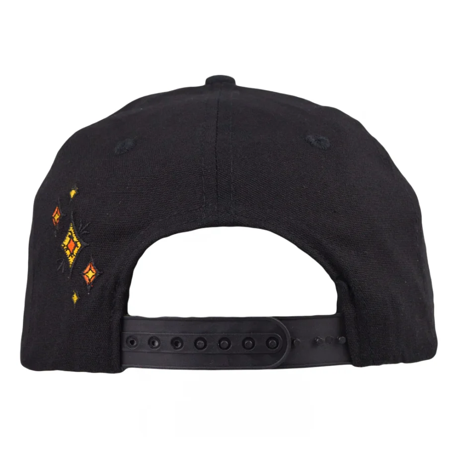 Solshine Reverie Black Snapback Hat – Bild 4