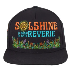 Solshine Reverie Black Snapback Hat – Bild 2