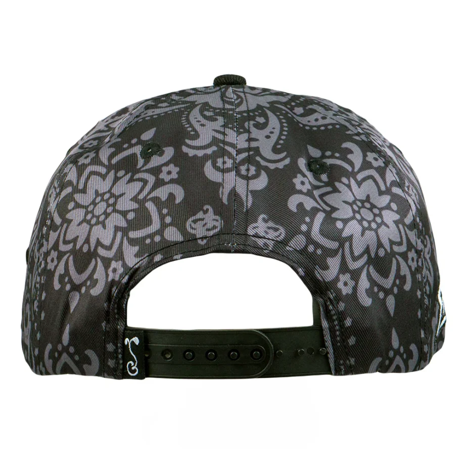 Stylust Paisley Cat Black Snapback Hat – Bild 4