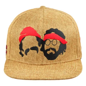 Cheech and Chong Silhouette Tan Snapback Hat – Bild 2