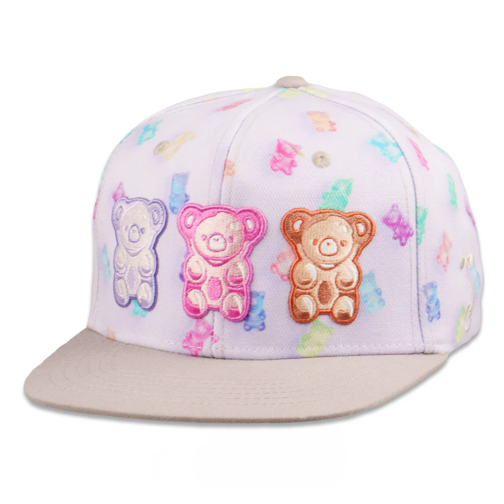 Grassrootsclothing66fad08c9e873366fad08c9e98f.0217479266fad08c9e98f.jpg Mugwort Gummy Bear Snapback Hat – Bild 1
