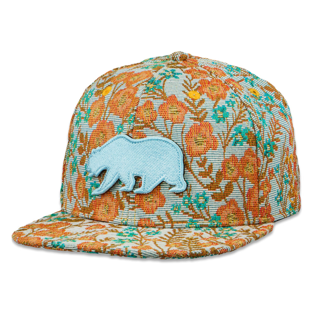 Grassrootsclothing67112b4d051f5067112b4d05547.1843326567112b4d05547 Removable Bear Floral Snapback Hat – Bild 1