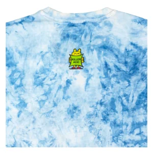KILLER ACID MUSHROOM BLUE TIE DYE T SHIRT – Bild 2