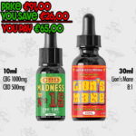 CBG and Lion’s Mane Bundle – CBD Madness No.15 CBG (15%) & Lion’s Mane Tincture
