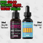 CBD Skincare & Chaga Bundle – CBD Face Serum + Chaga Tincture